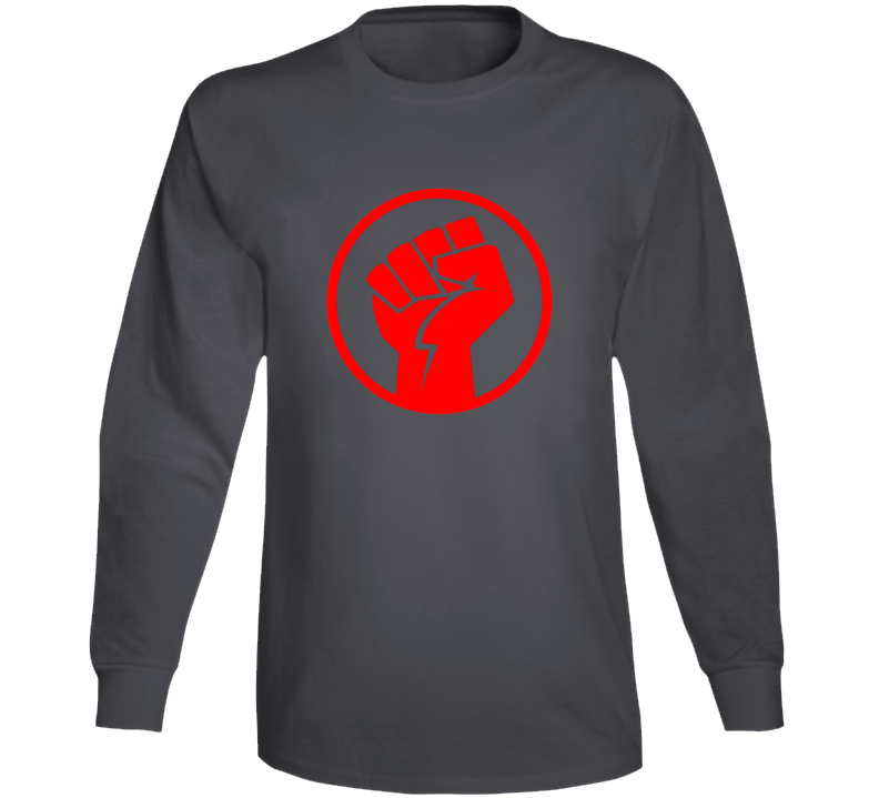 Rise Up Protest Fist Stand Political World Long Sleeve