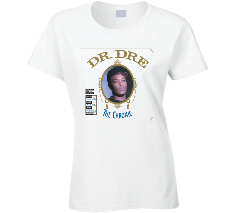 Dr Dre The Chronic 90s Rap Hip Hop West Coast Fan Ladies T Shirt
