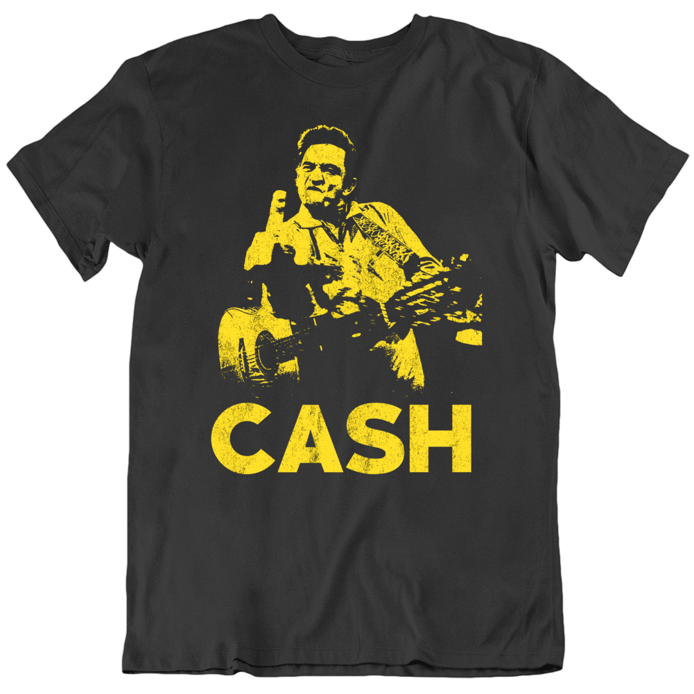 Johnny Cash Finger Country Music Nashville Fan T Shirt