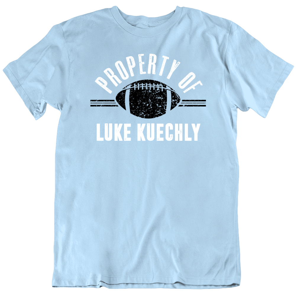 Property Of Luke Kuechly Football T Shirt