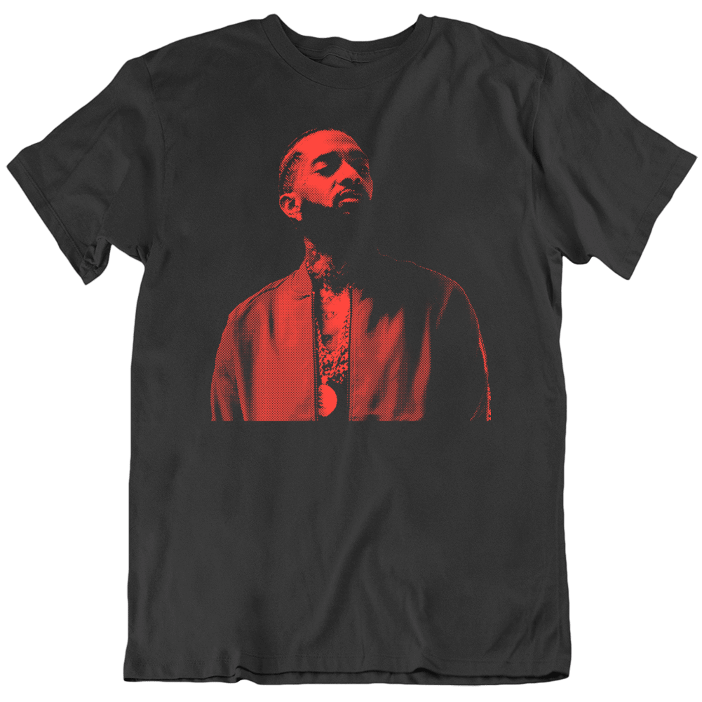 Nipsey Hussle Hip Hop Rap West Coaast Fan T Shirt