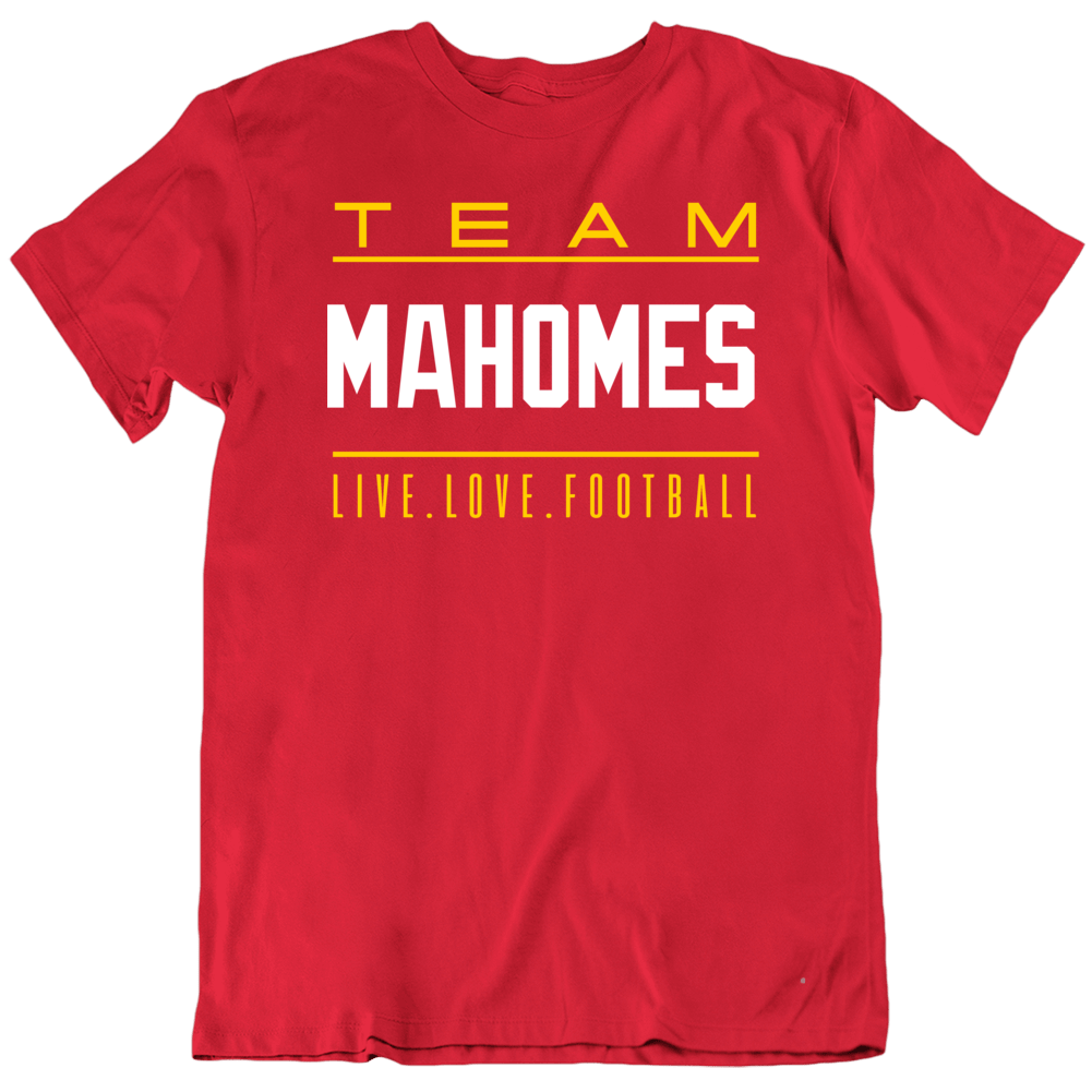 Team Mahomes Kansas City Football T Shirt