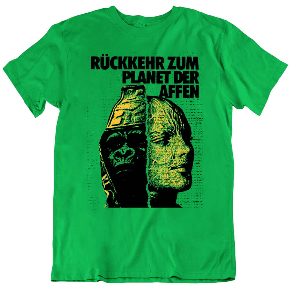 Beneath The Planet Of The Apes 70s German Title Movie T Shirt