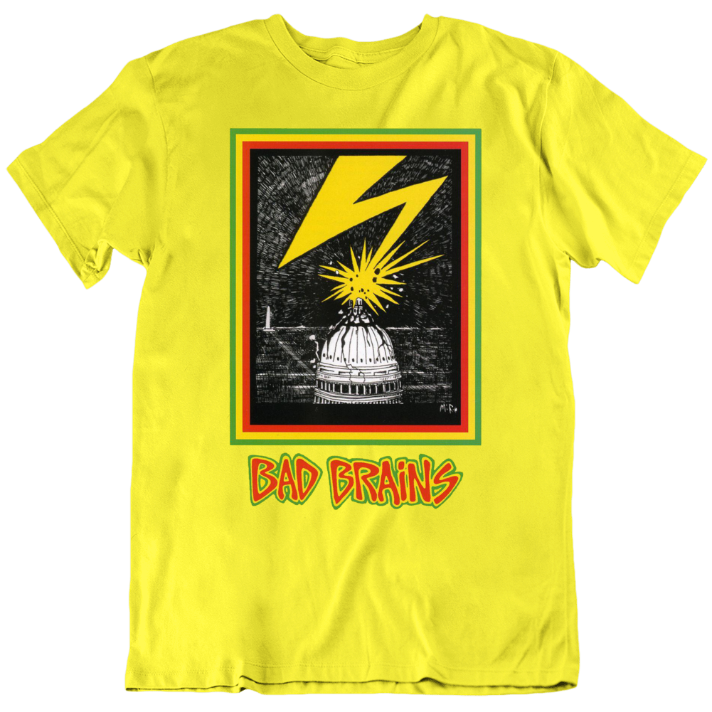 Bad Brains Rock Band Music 70s Fan T Shirt