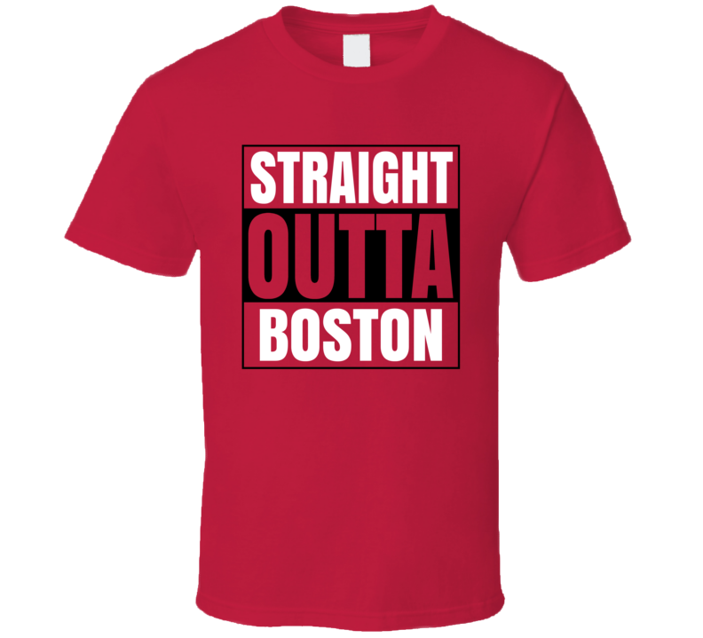 Straight Ouuta Boston Tom Brady Football Funny Tampa Bay T Shirt