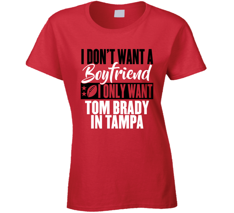 Tom Brady Tampa Bay Football Funny Fan Ladies T Shirt