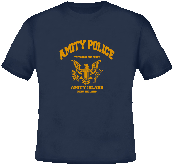 Amity Police Jaws t shirt