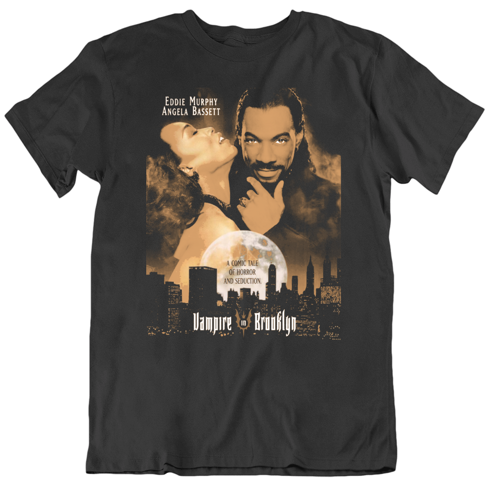 Vampire In Brooklyn Eddie Murphy Angela Bassett Fan Movie T Shirt
