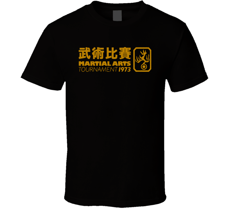 Enter the Dragon martial arts Han tournament 1973 Bruce Lee t shirt