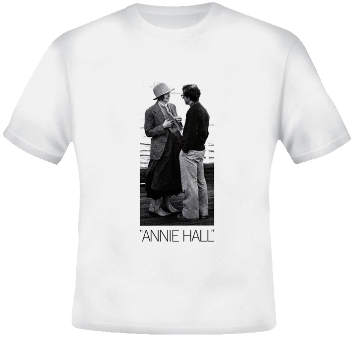 Annie Hall Woody Allen Diane Keaton movie t shirt