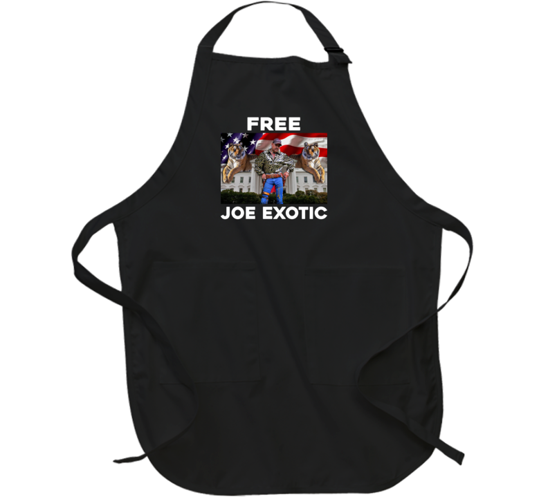 Free Joe Exotic Tiger King Fan Apron