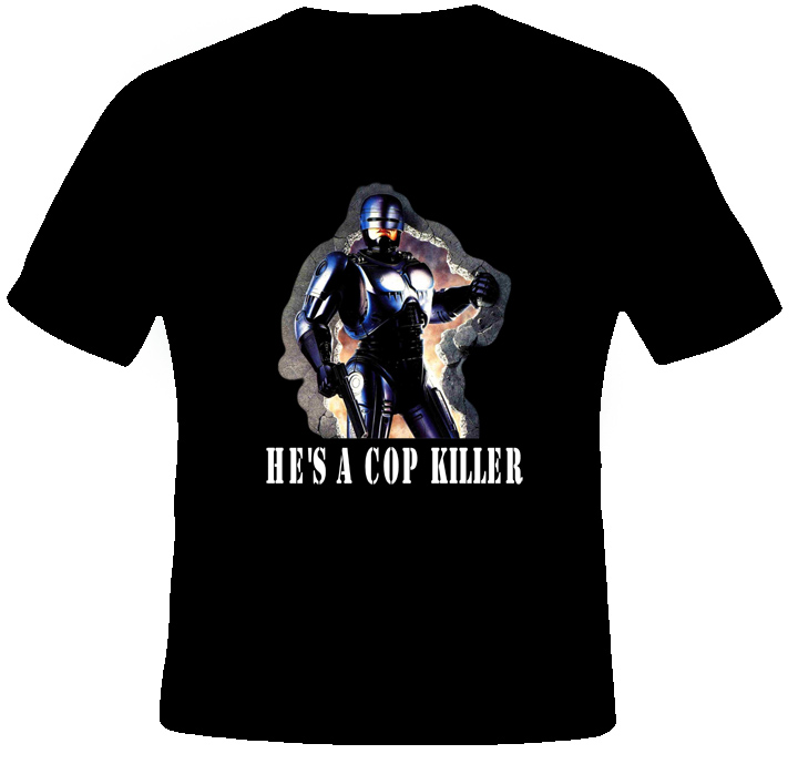 Robocop movie quotes funny t shirt