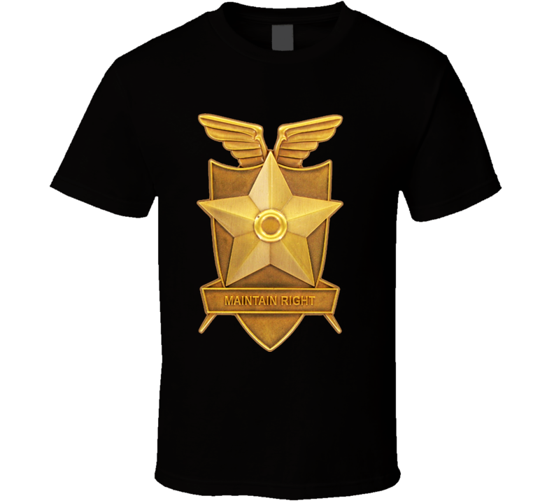 Main Force Patrol Mad Max Badge Maintain Right T Shirt