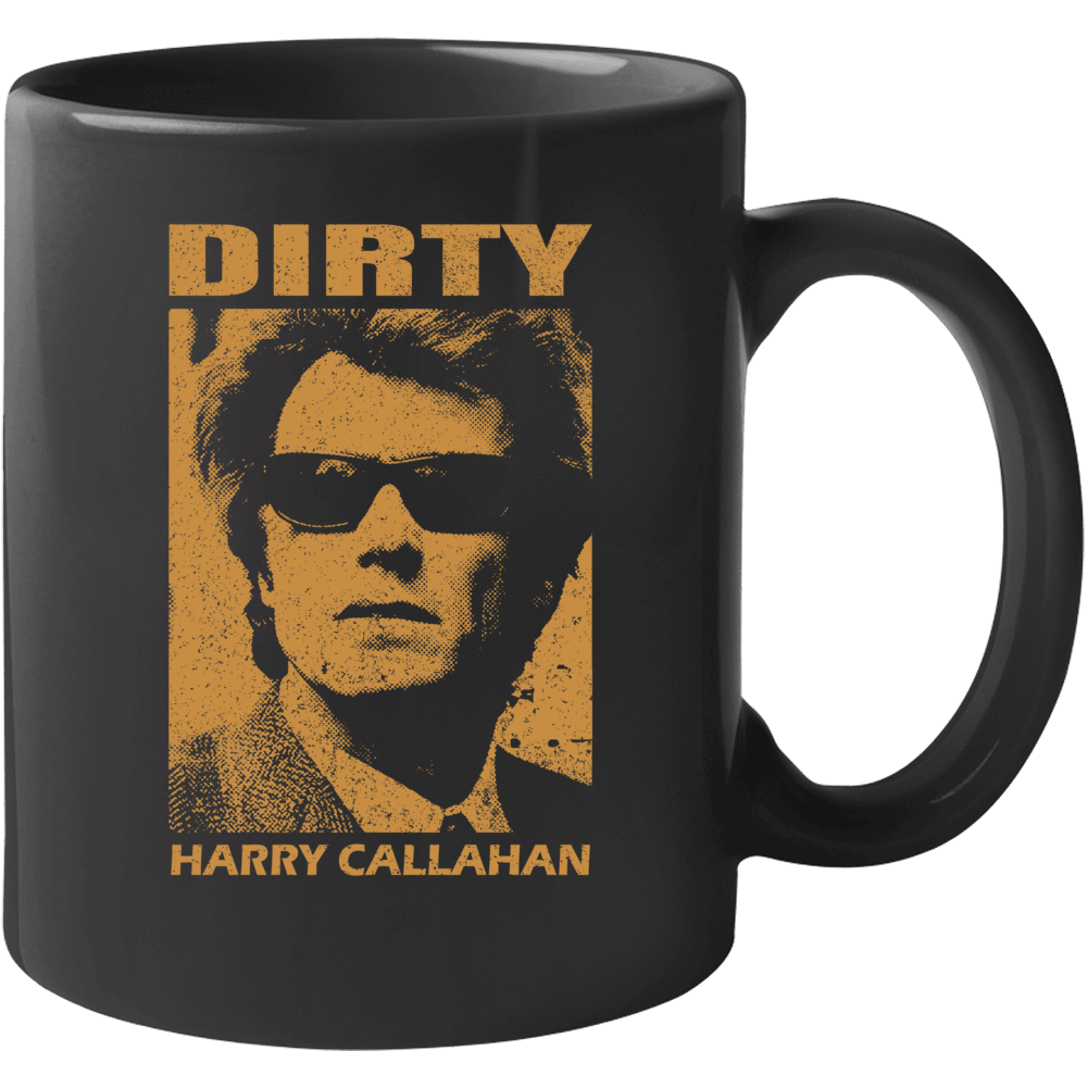 Dirty Harry Callahan Clint Eastwood 70s Movie Fan Mug