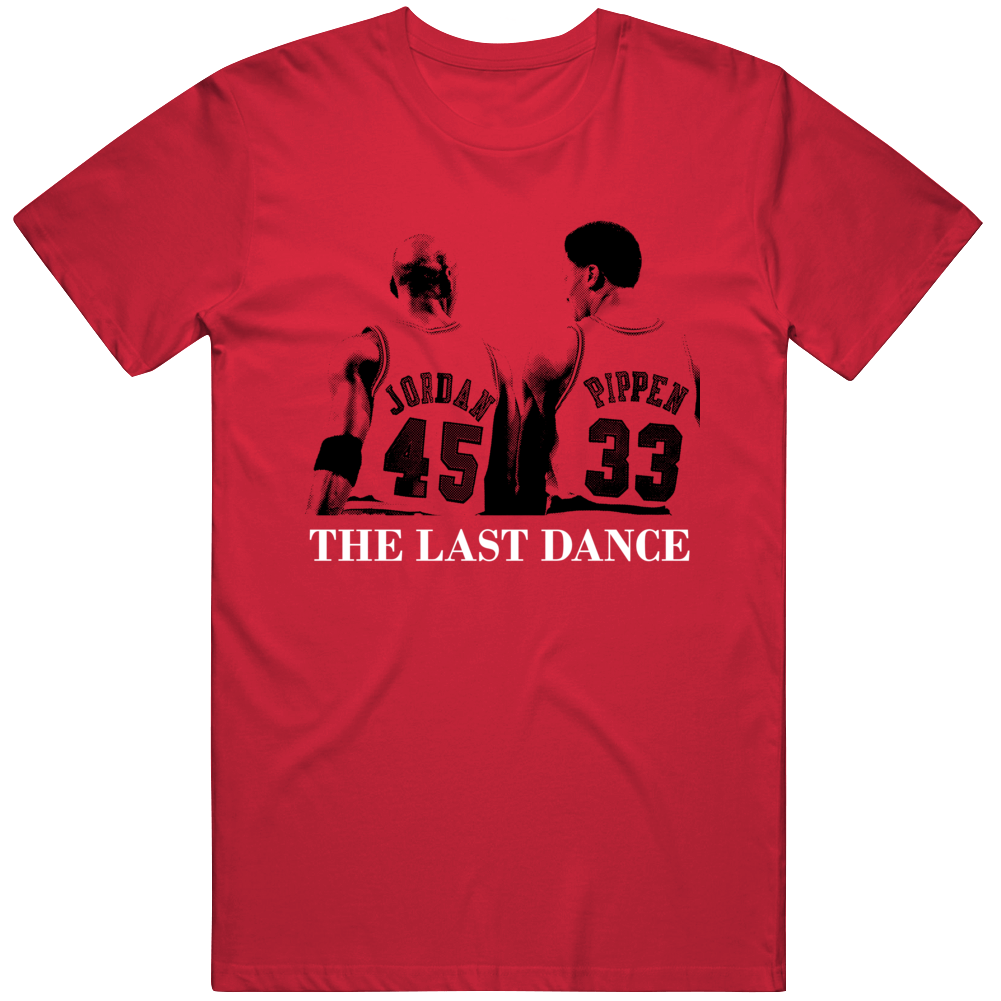 Michael Jordan Scottie Pippen The Last Dance Basketball Fan T Shirt