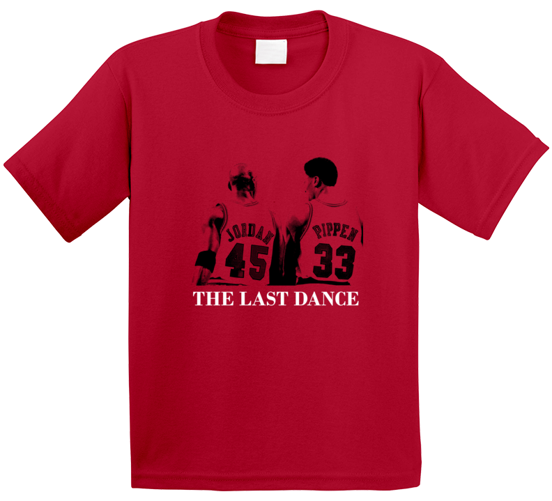 Michael Jordan Scottie Pippen The Last Dance Basketball Fan T Shirt