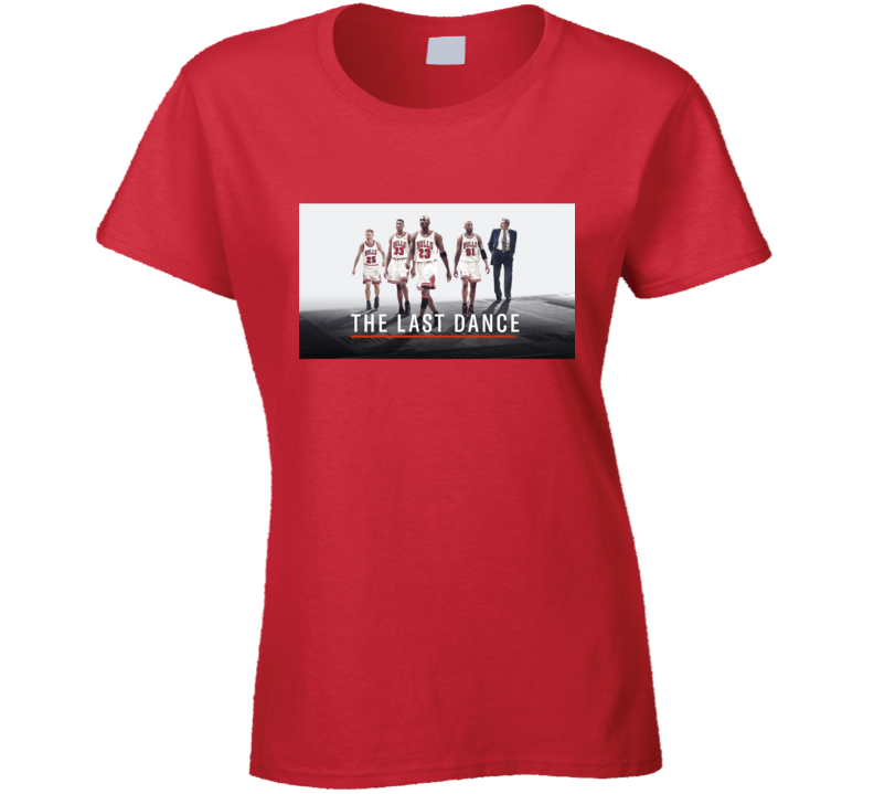The Last Dance Michael Jordan Basketball Ladies T Shirt