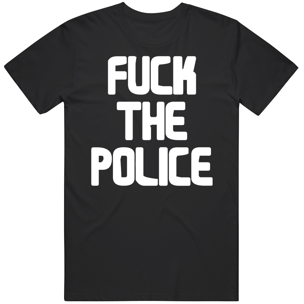 F The Police Protest Gear T Shirt