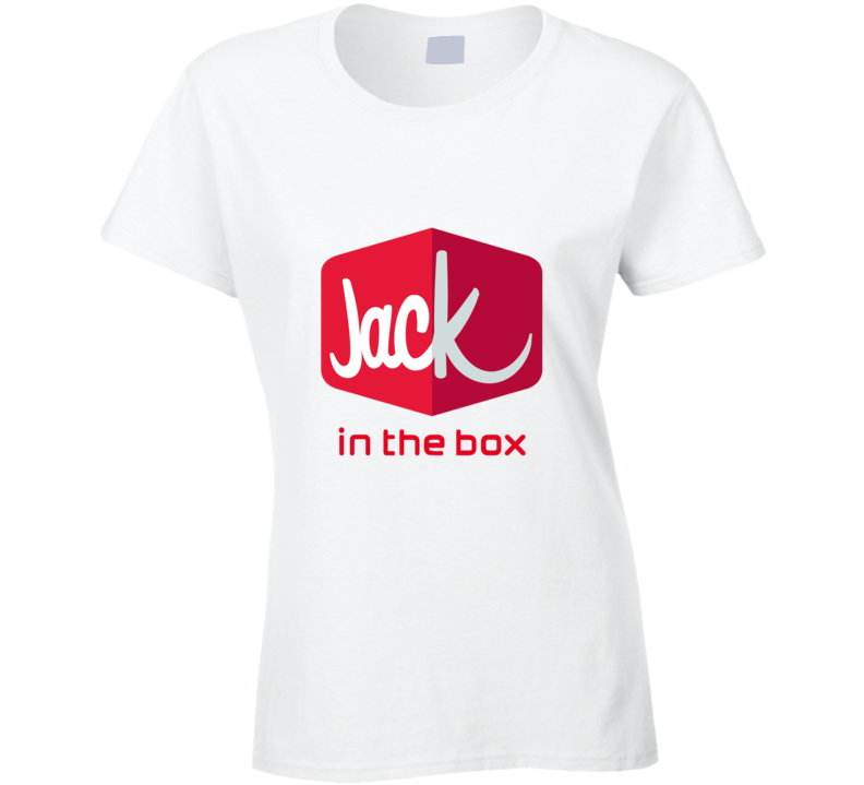 Jack In The Box Burgers Restaurant Ladies T Shirt