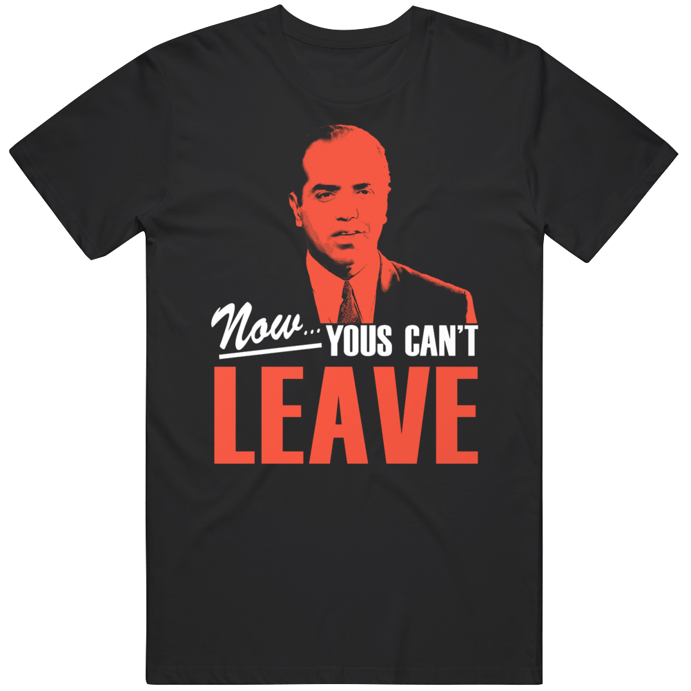 Chazz Bronx Tale Now Yous Can't Leave Movie T Shirt