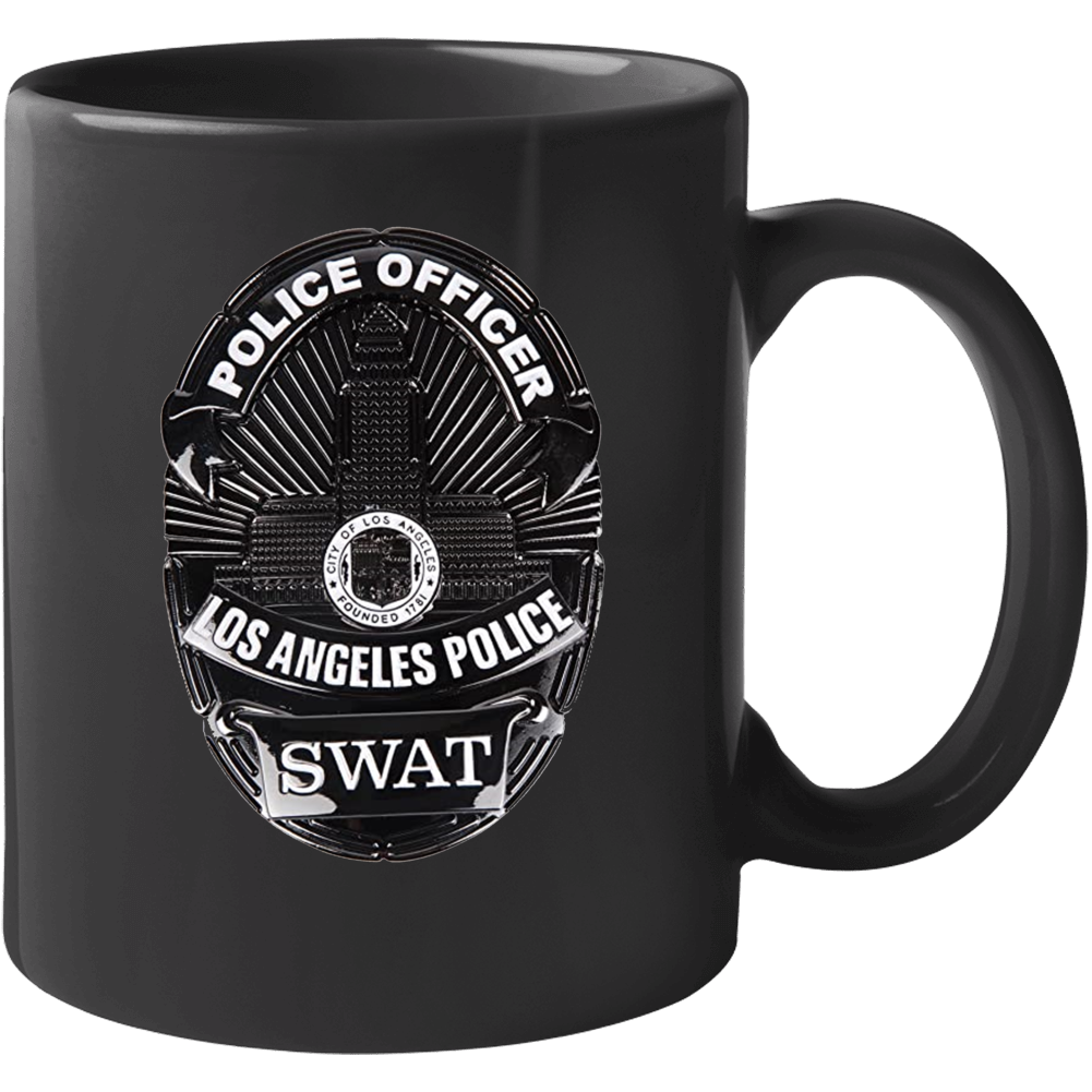 Los Angeles Police Swat Desk Prop Coffee Cool Mug Mug