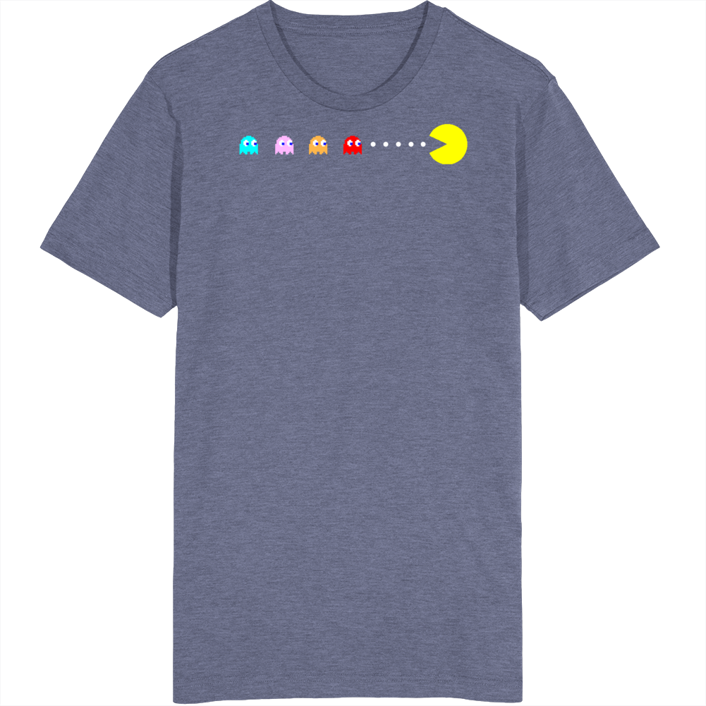 Pacman Vintage Video Game 80s Fan T Shirt