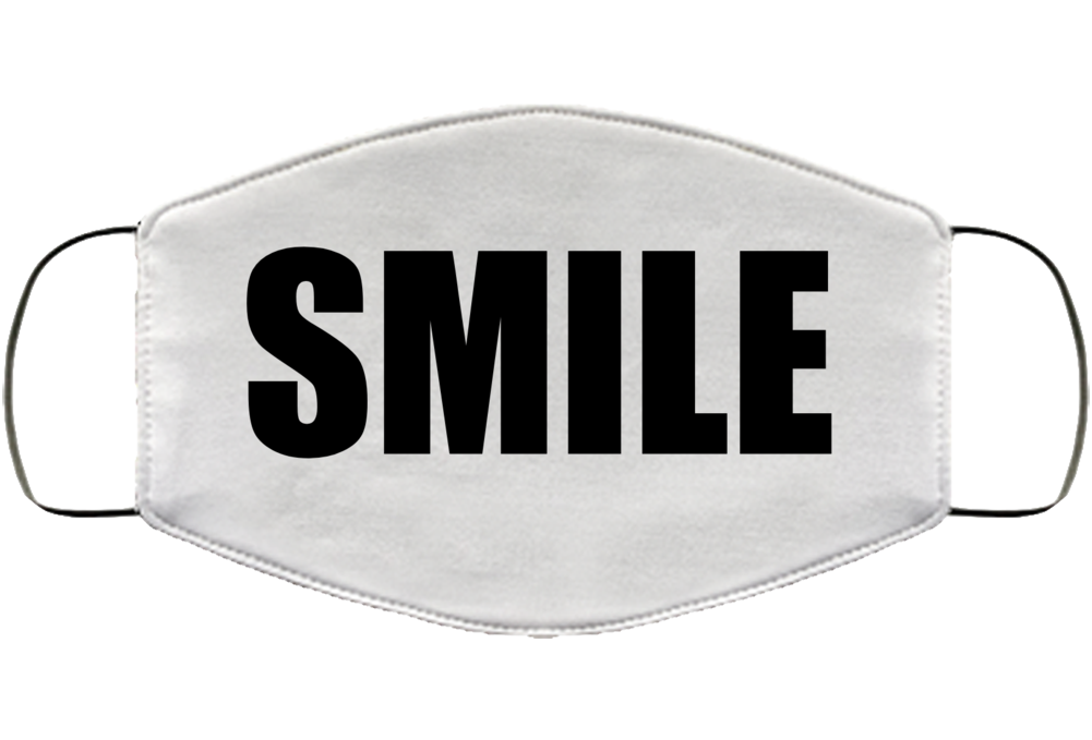 Smile Mask Personal Protection Face Mask Cover