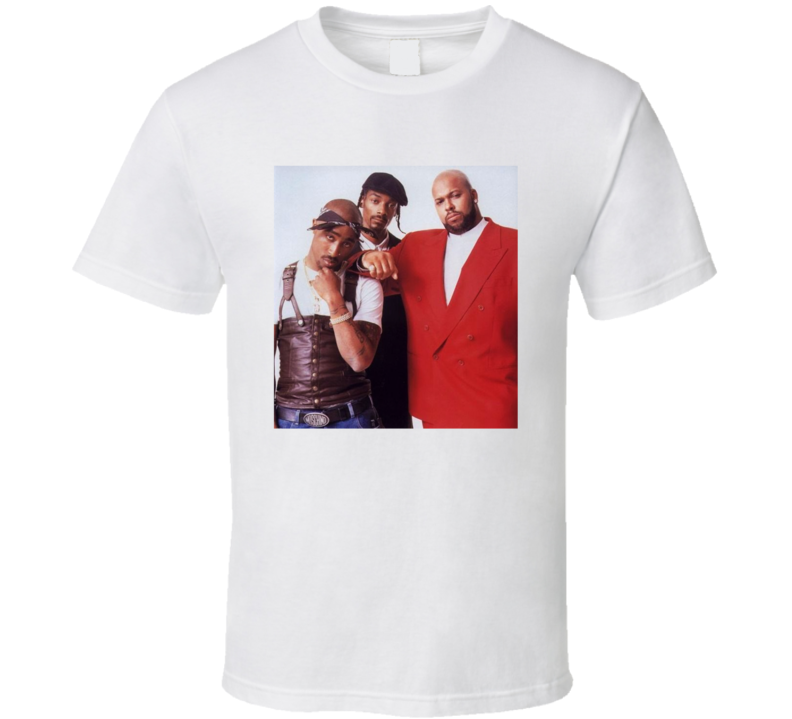 Pac Snoop Suge Rap Hip Hop West Coast Fan T Shirt