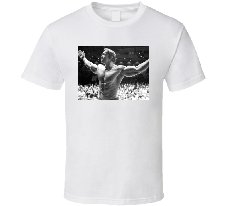 Arnold Schwarzenegger Mr Olympia Bodybuilding Gym T Shirt