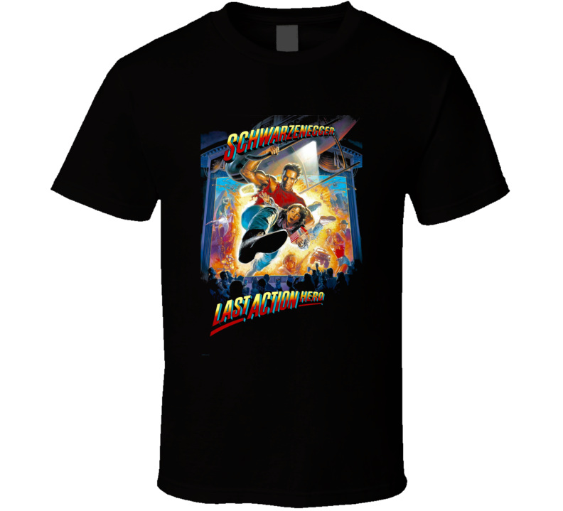 Last Action Hero Arnold Schwarzenegger Movie 90s T Shirt