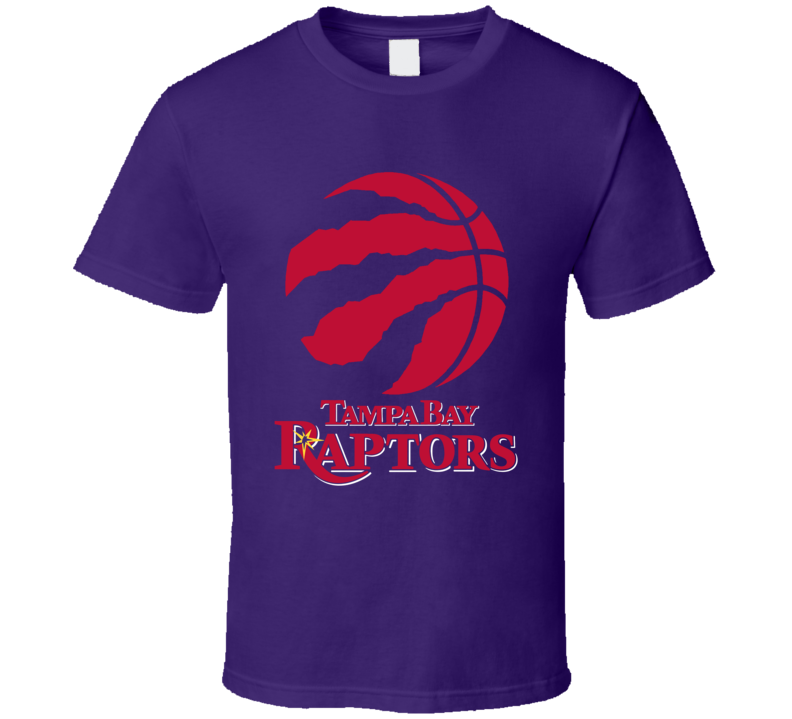 Tampa Bay Raptors Toronto Basketball Funny Mashup Fan T Shirt