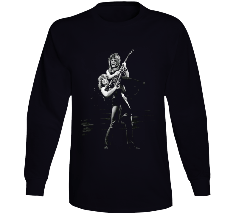 Randy Rhoads Rockstar Music Fan Long Sleeve T Shirt