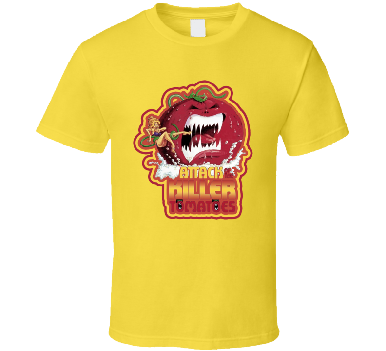 Attack Of The Killer Tomatoes 70s Comedy Horror Movie T Shirt