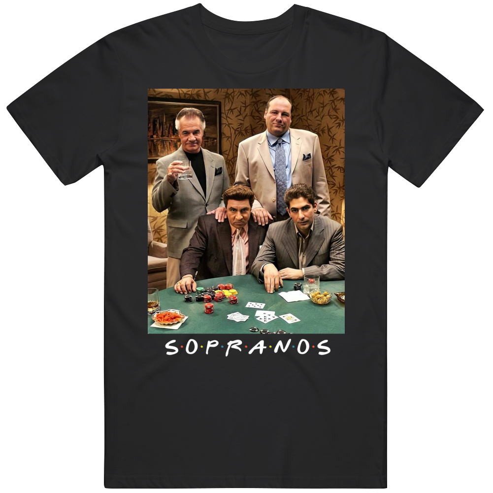 Sopranos Friends Parody Funny Tv Fan T Shirt