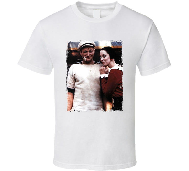 Popeye Robin Williams Shelley Duvall Movie Fan T Shirt