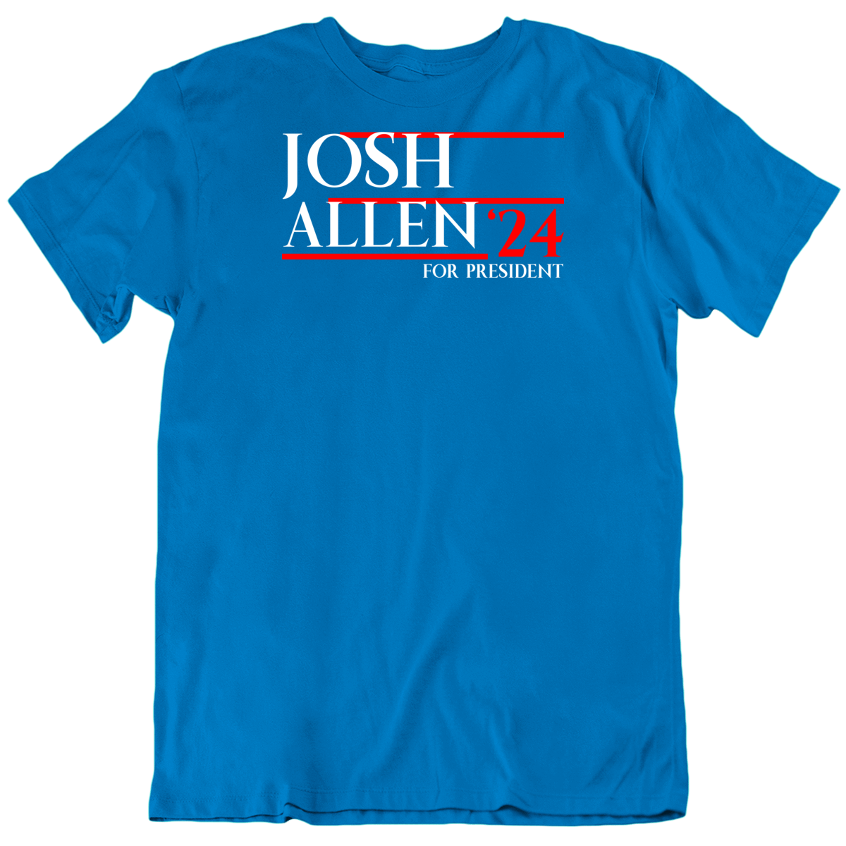 Josh Allen For President Usa 2024 Football Buffalo Fan T Shirt