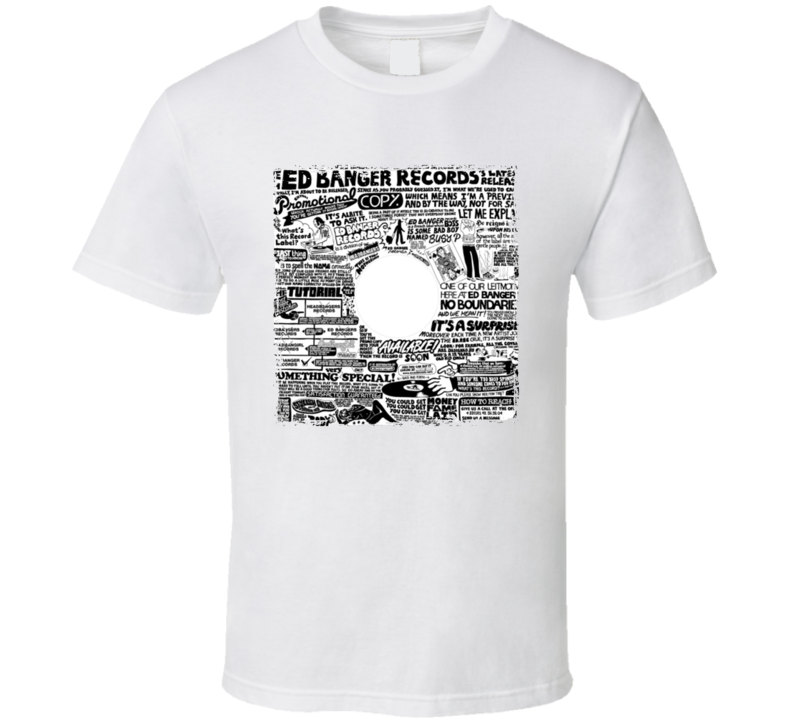 Ed Banger Album Sleeve Music Fan T Shirt