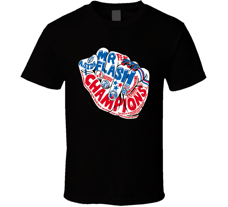 Mr Flash Champions Ed Banger Records Music Fan T Shirt