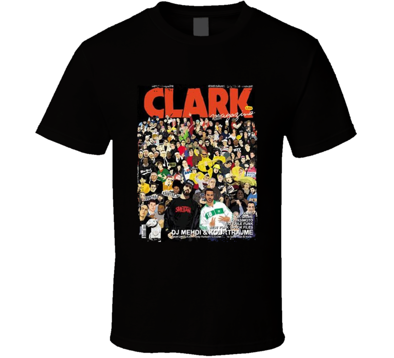 Clark Magazine Dj Mehdi And Kourtrajme Music Fan T Shirt
