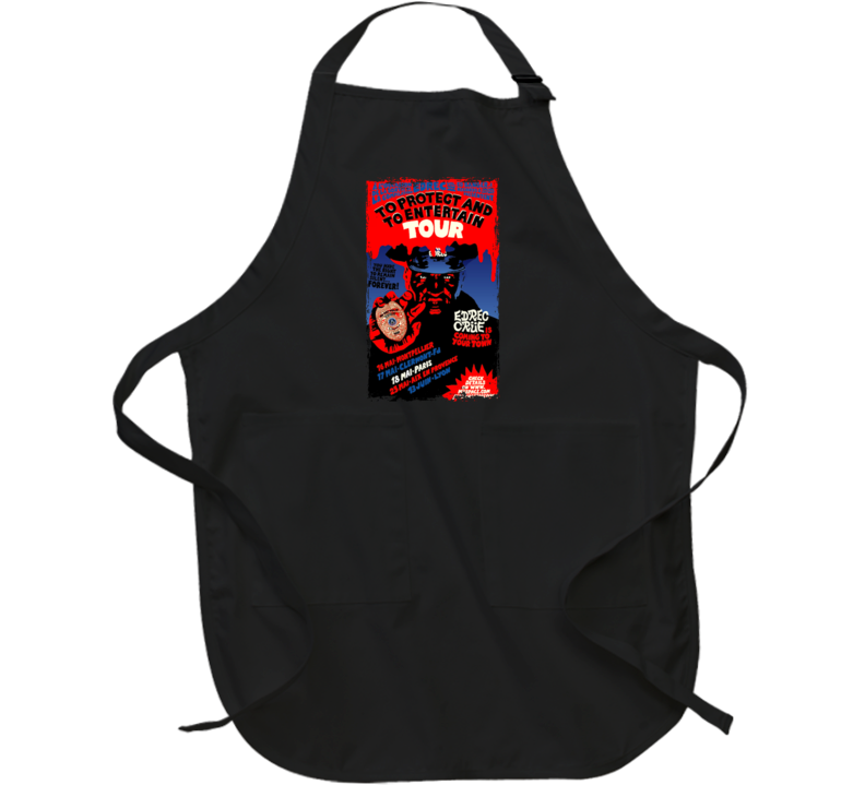 To Protect And Entertain Music Fan Apron