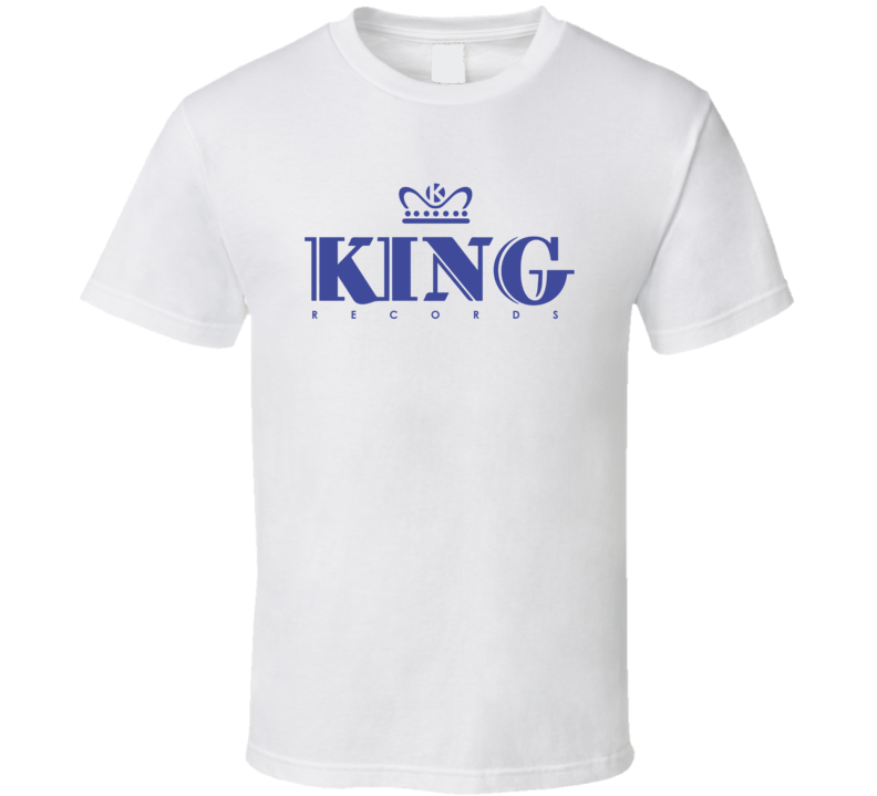 King Records Retro Recording Label Fan T Shirt