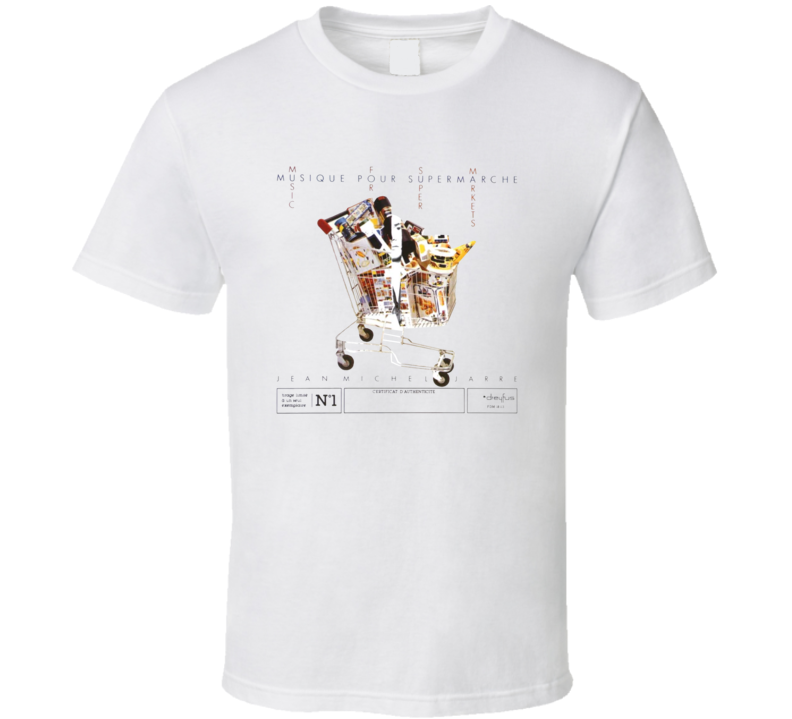 Jean Michel Jarre Music For Supermarkets Fan T Shirt