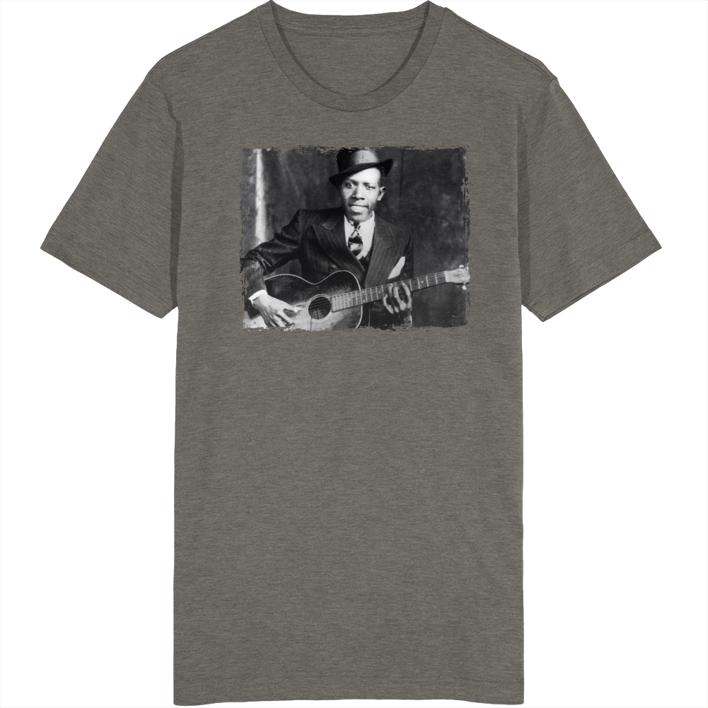 Robert Johnson Me And The Devil Blues 1938 Blue Singer Music Fan T Shirt