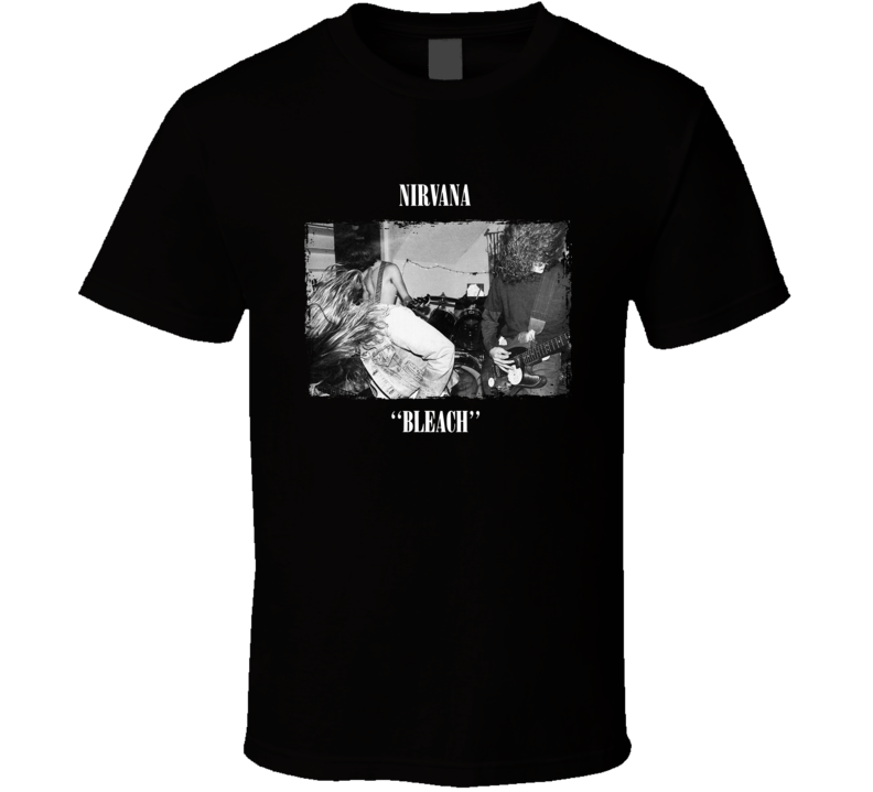 Bleach 1989 Recording Music Fan T Shirt
