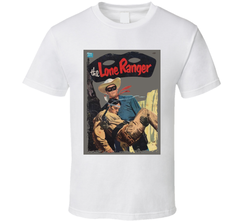 The Lone Ranger Retro Comic Book Fan T Shirt