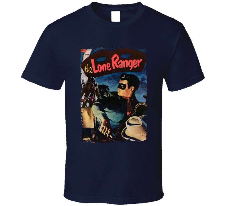 The Lone Ranger And Tonto Vintage Comic Book Fan T Shirt