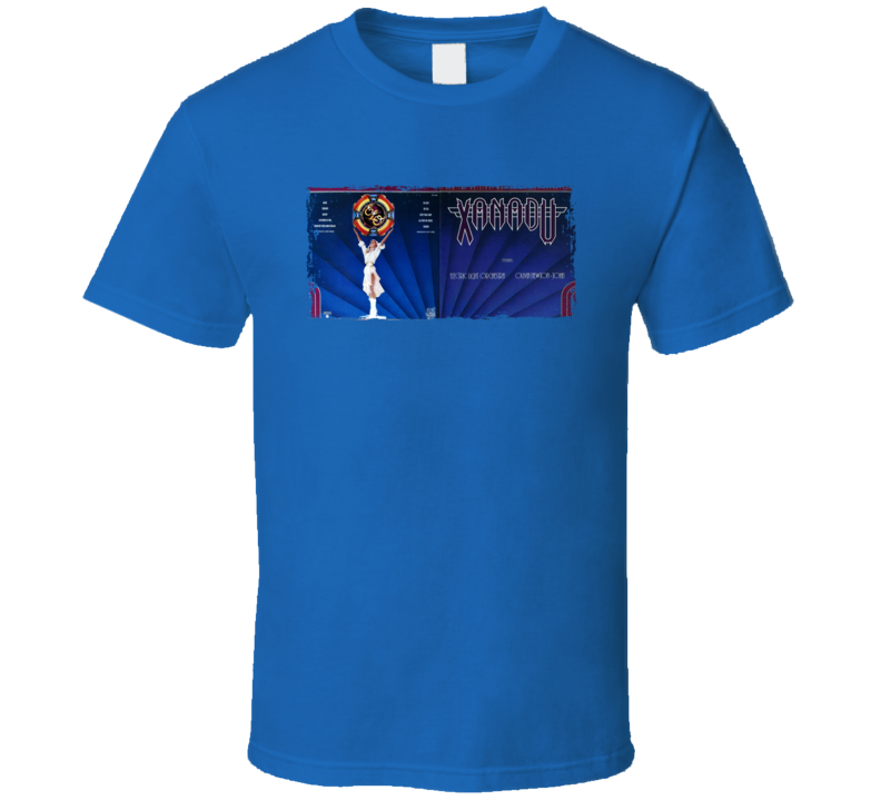 Electric Light Orchestra Elo Xanadu 1980 Movie Soundtrack Music Fan T Shirt