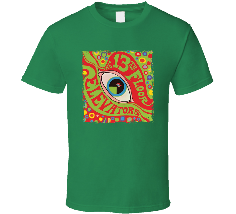 Reverberation Doubt The 13th Floor Elevators Psychedelic Rock Music Fan T Shirt