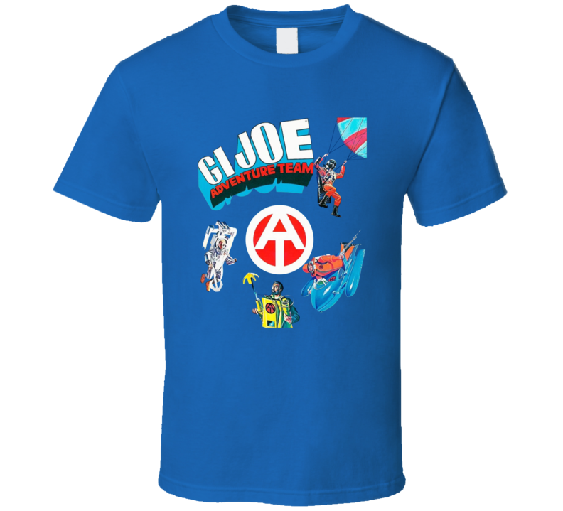 G I Joe Adventure Team 70s Comic Fan T Shirt