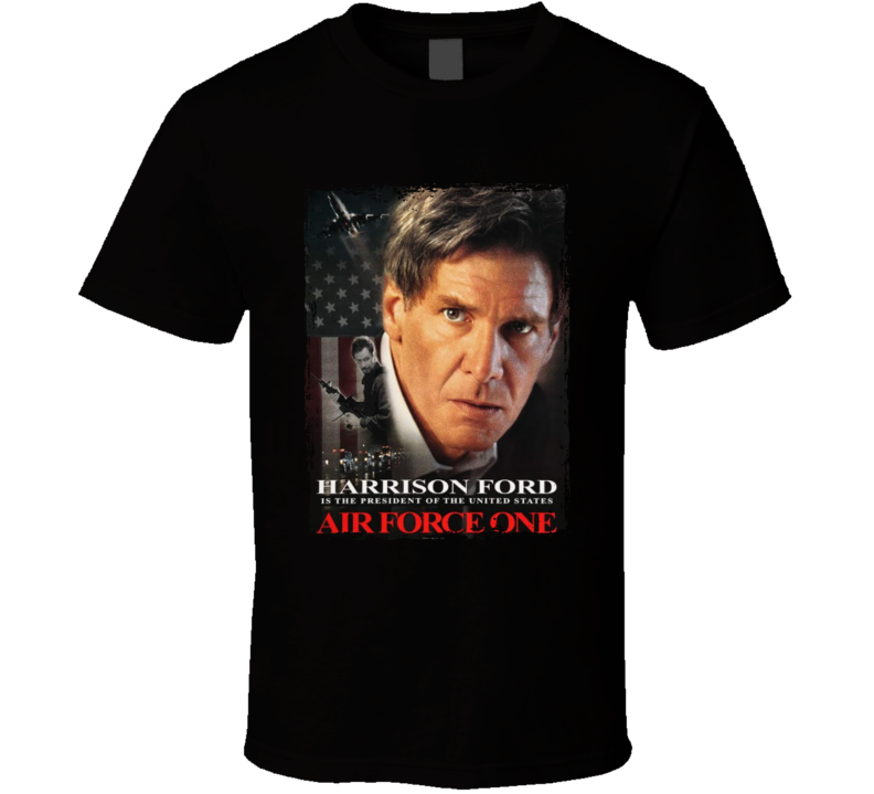 Air Force One 90s Action Movie  Fan T Shirt